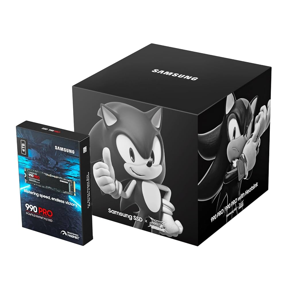 Amazon.co.jp: Samsung 990 PRO 4TB ソニック×シャドウ